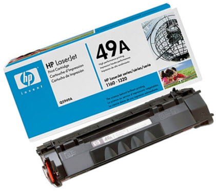 Mực in Laser đen trắng HP Q5949A - 49A - Dùng cho máy HP LJ 1160/1320/3390/3392 Mực in Laser đen trắng HP Q5949A - 49A - Dùng cho máy HP LJ 1160/1320/3390/3392