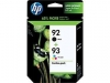 HP 92/93 Blk/Color Ink Cartridges (C9513BN) - anh 1